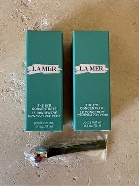 LA MER Travel / Sample Size - 2 x The Eye Concentrate + Silver Tipped Applicator